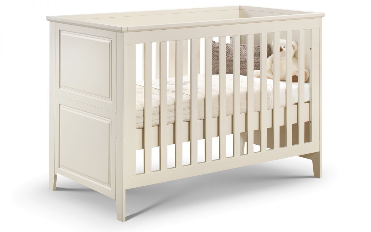 Cameo Cot bed - Stone White