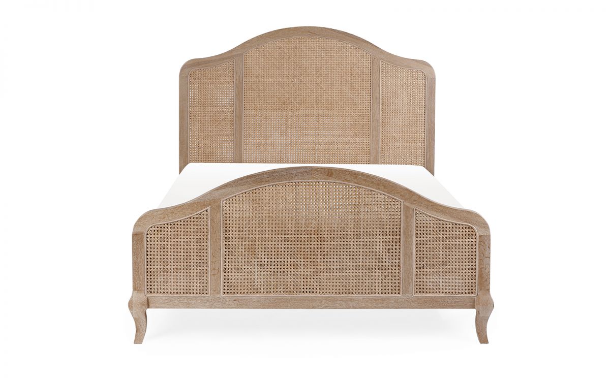 Fleur Rattan Bed - 150cm King Size