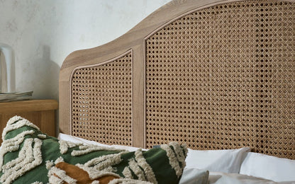 Fleur Rattan Bed - 150cm King Size