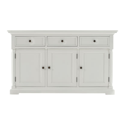 NovaSolo Provence Classic White Classic Sideboard with 3 doors - Oakavia