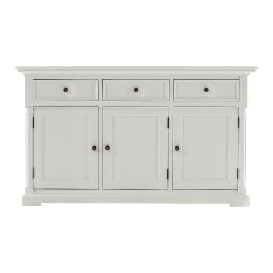 NovaSolo Provence Classic White Classic Sideboard with 3 doors - Oakavia