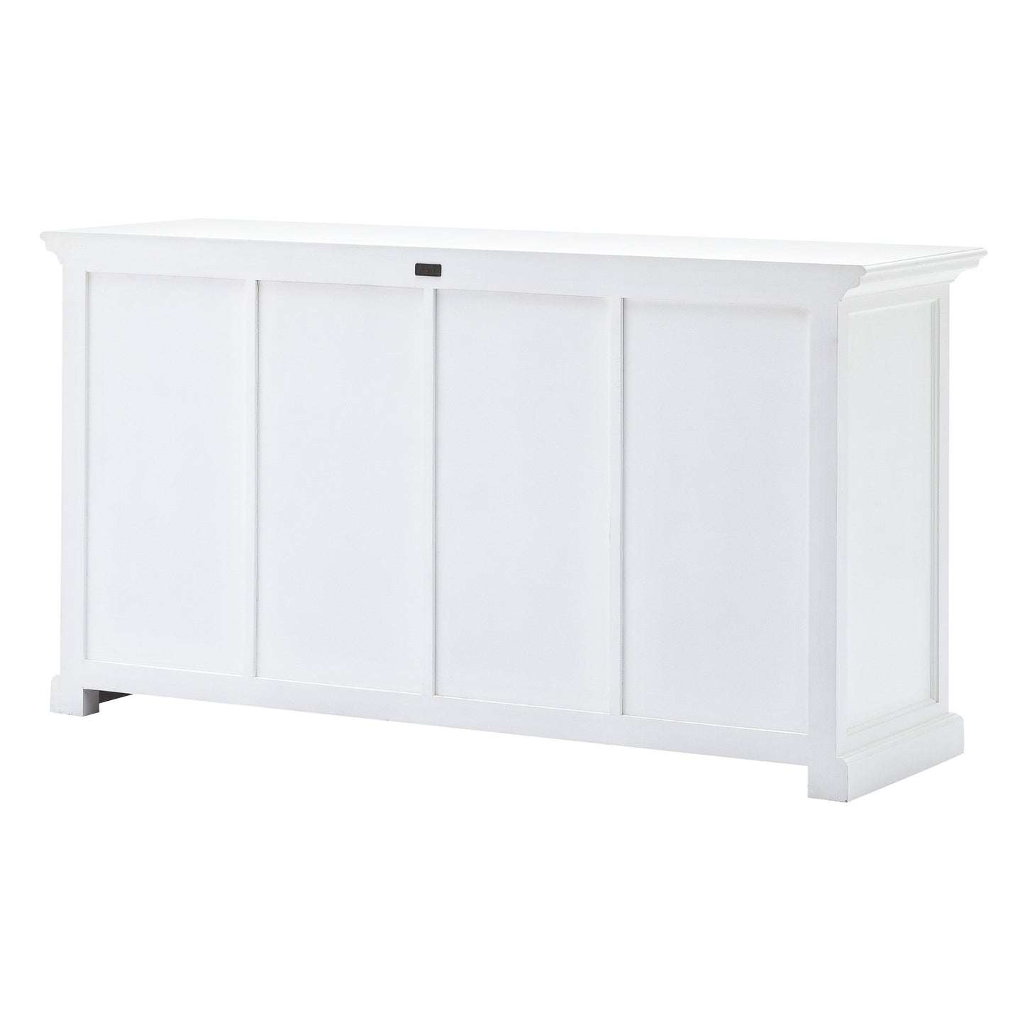 NovaSolo Halifax Classic White Buffet with 4 Baskets - Oakavia