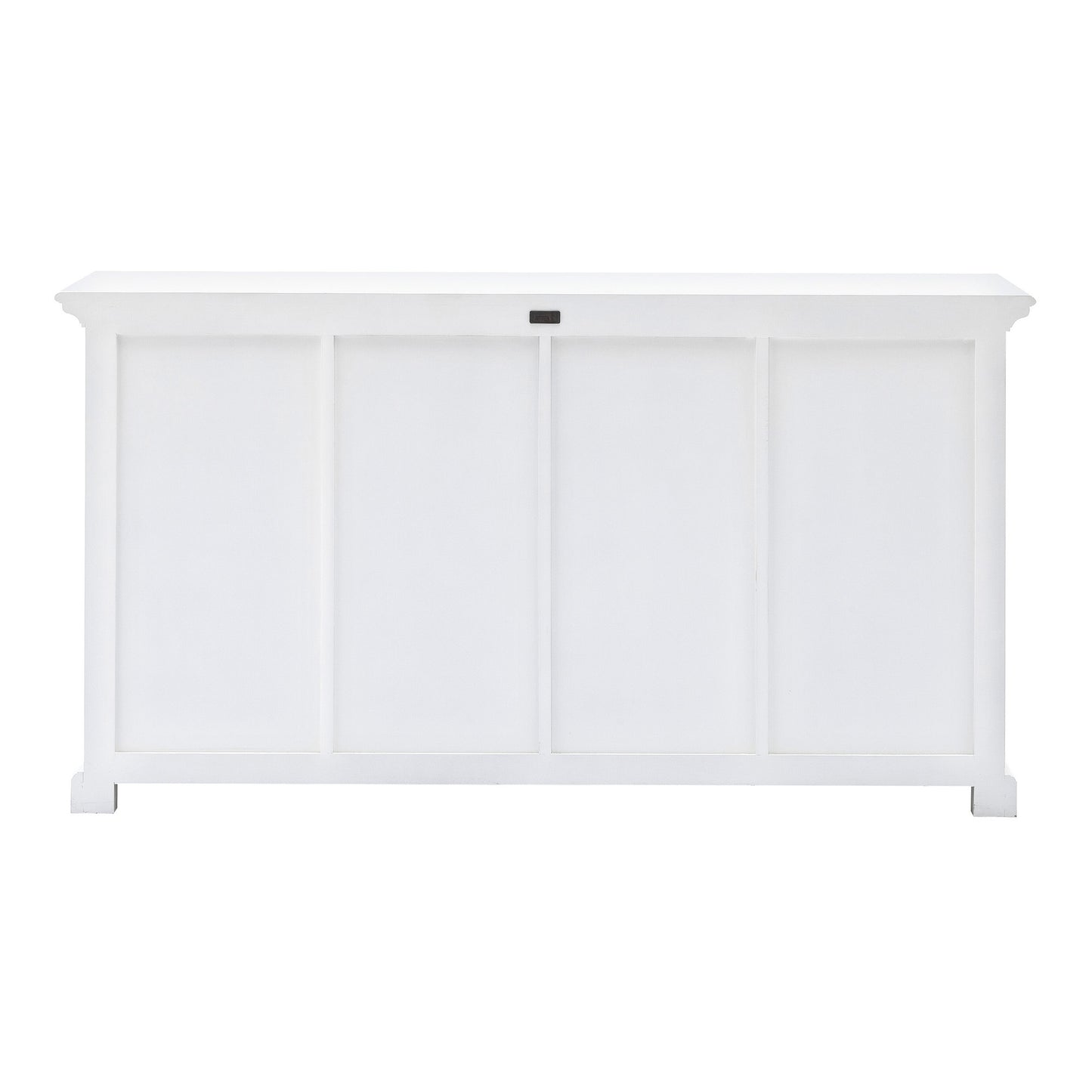 NovaSolo Halifax Classic White Buffet with 4 Baskets - Oakavia