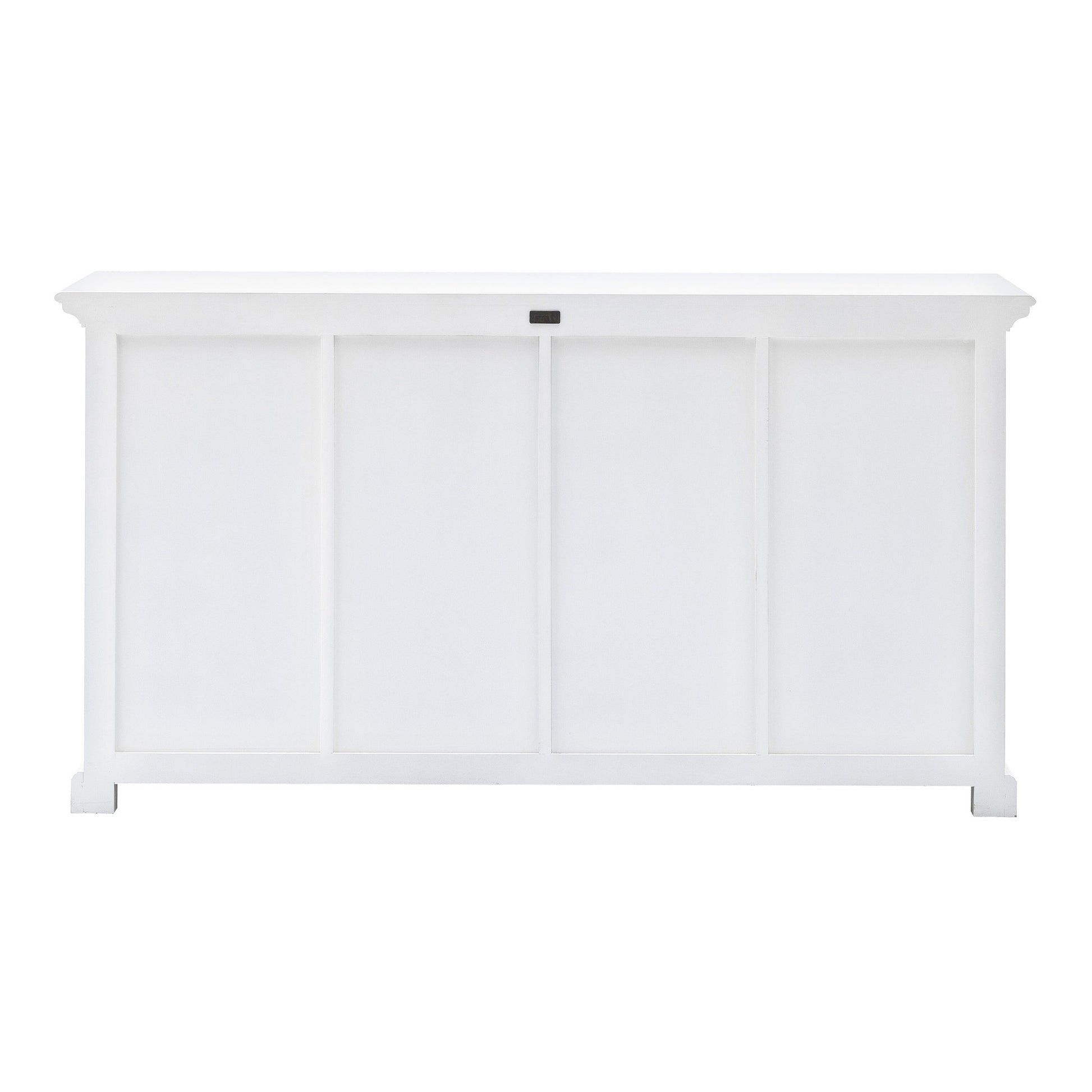 NovaSolo Halifax Classic White Buffet with 4 Baskets - Oakavia