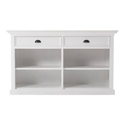 NovaSolo Halifax Classic White Buffet with 2 Drawers - Oakavia