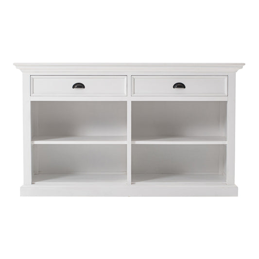 NovaSolo Halifax Classic White Buffet with 2 Drawers - Oakavia