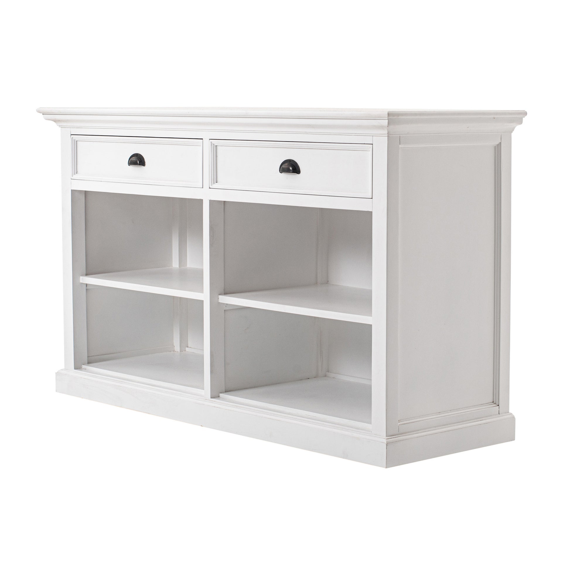 NovaSolo Halifax Classic White Buffet with 2 Drawers - Oakavia