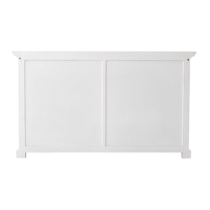 NovaSolo Halifax Classic White Buffet with 2 Drawers - Oakavia