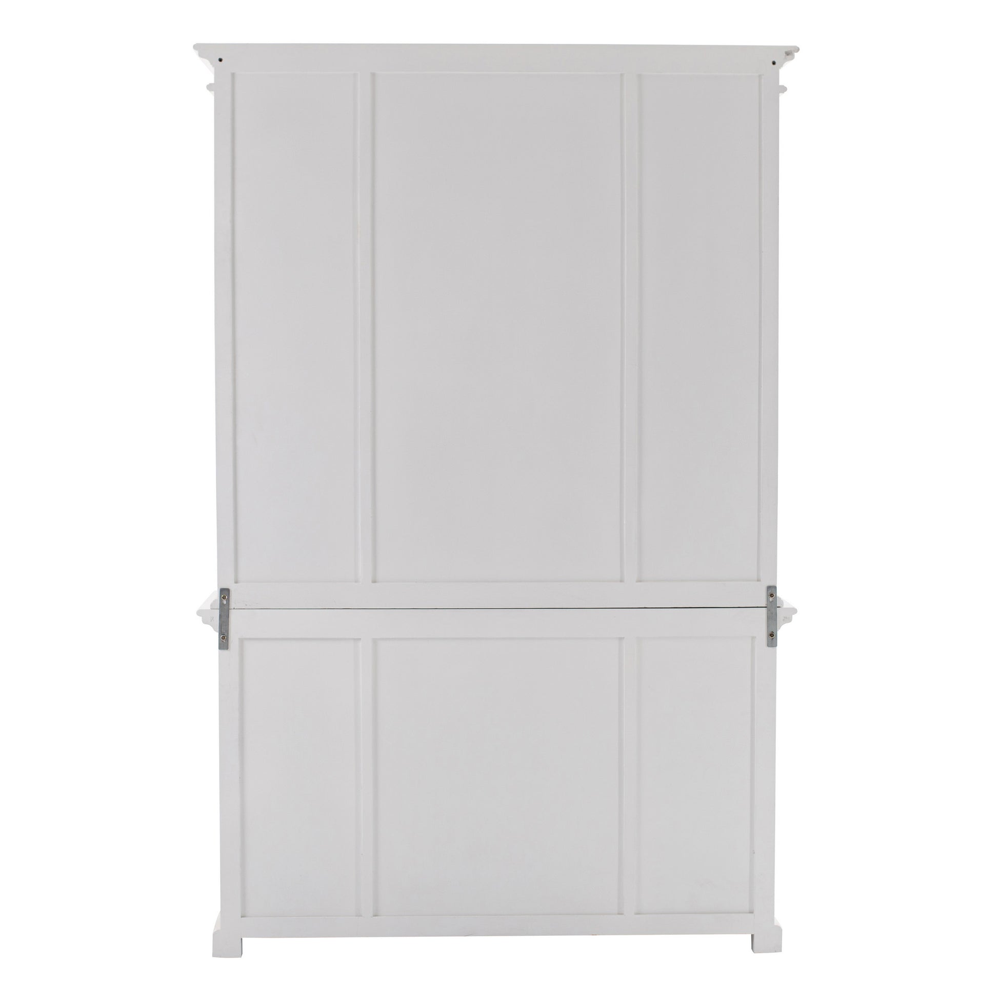 NovaSolo Halifax Classic White Kitchen Hutch Unit - Oakavia