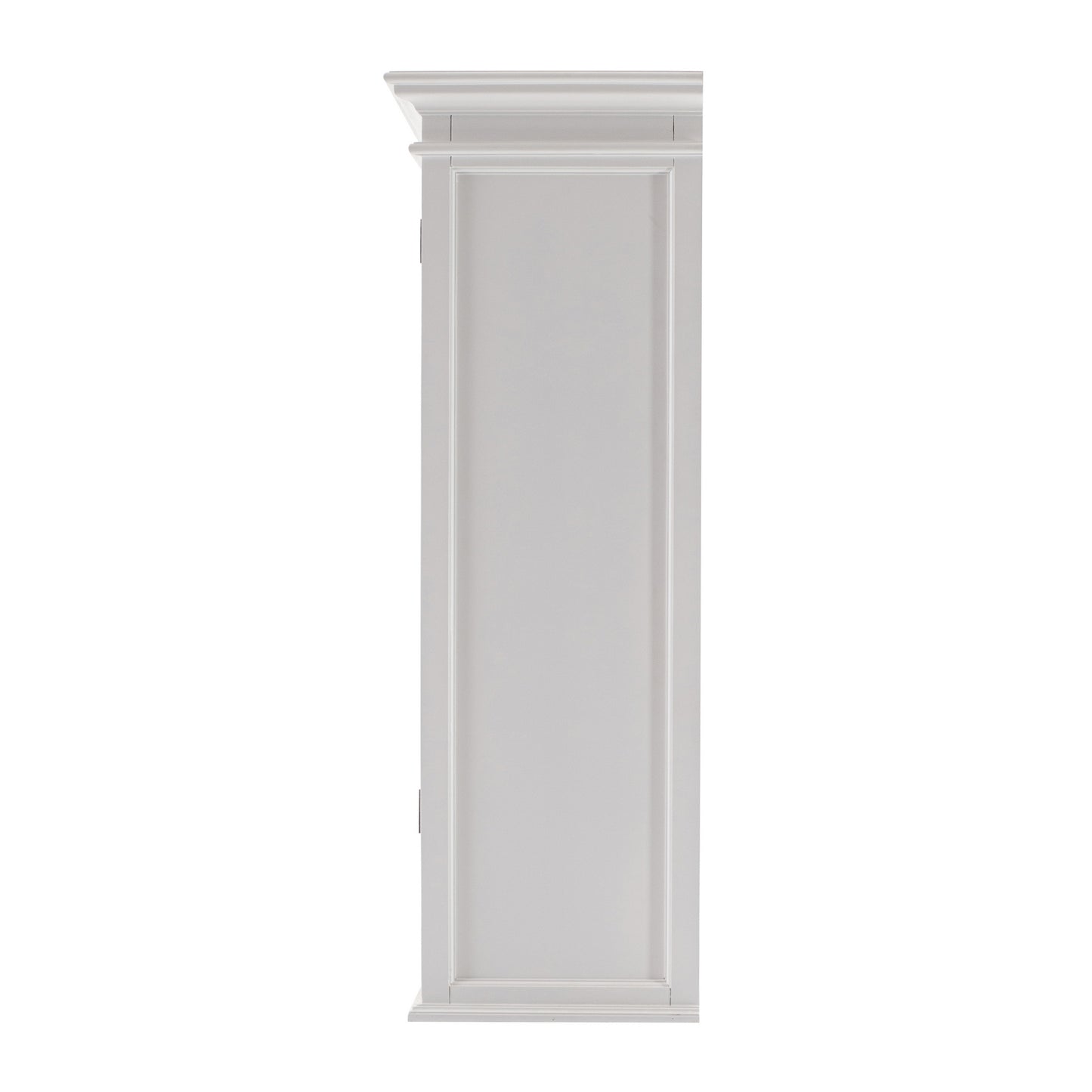 NovaSolo Halifax Classic White Kitchen Hutch Unit - Oakavia