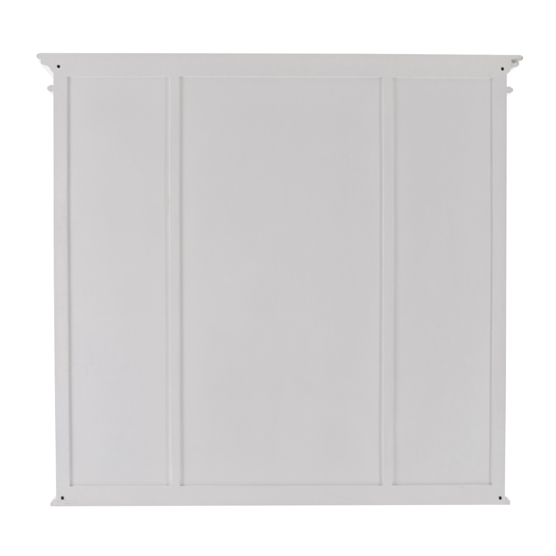 NovaSolo Halifax Classic White Kitchen Hutch Unit - Oakavia