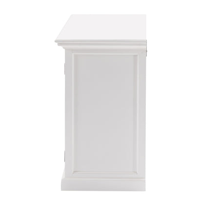 NovaSolo Halifax Classic White Kitchen Hutch Unit - Oakavia