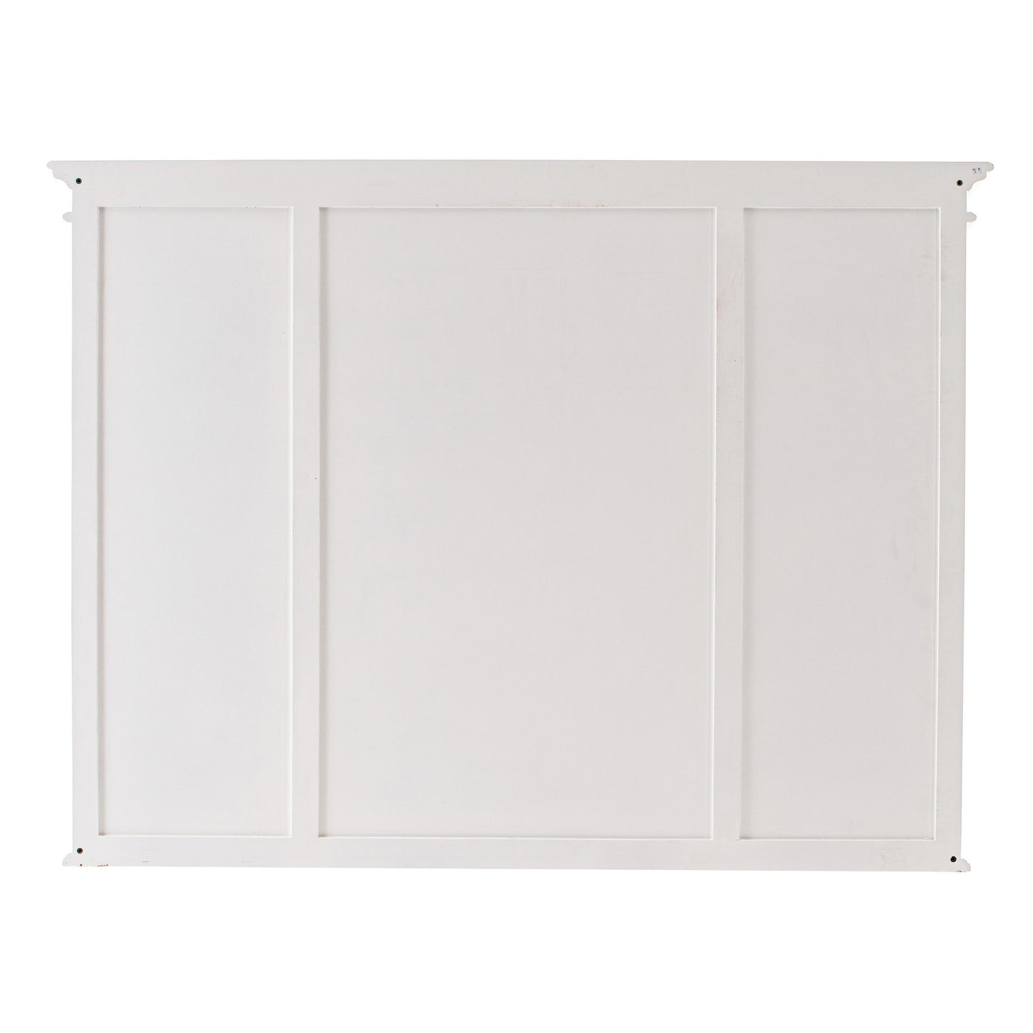 NovaSolo Halifax Classic White Kitchen Hutch Cabinet with 5 Doors 3 Drawers - Oakavia