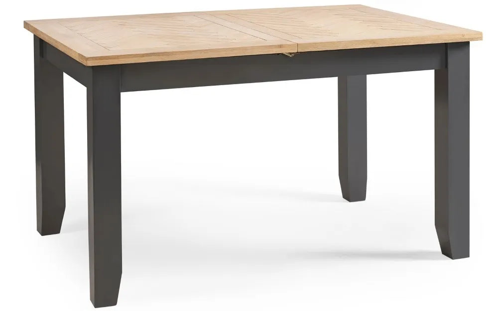 BORDEAUX EXTENDING DINING TABLE DARK GREY Julian Bowen