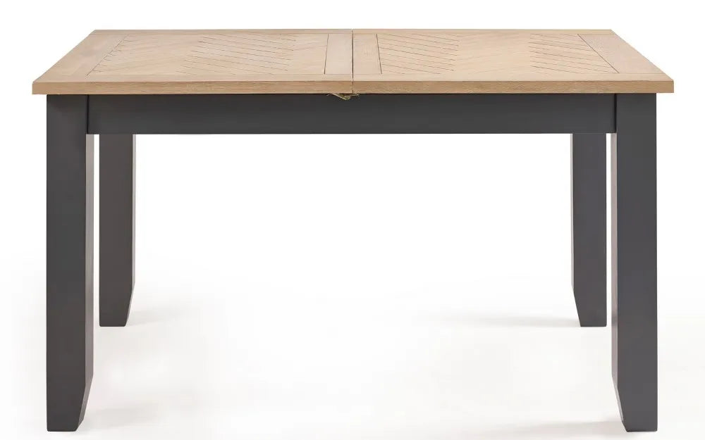 BORDEAUX EXTENDING DINING TABLE DARK GREY Julian Bowen