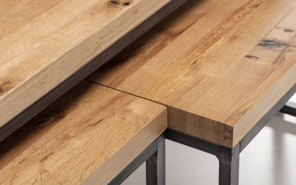 Brooklyn Oak Nesting Coffee Tables