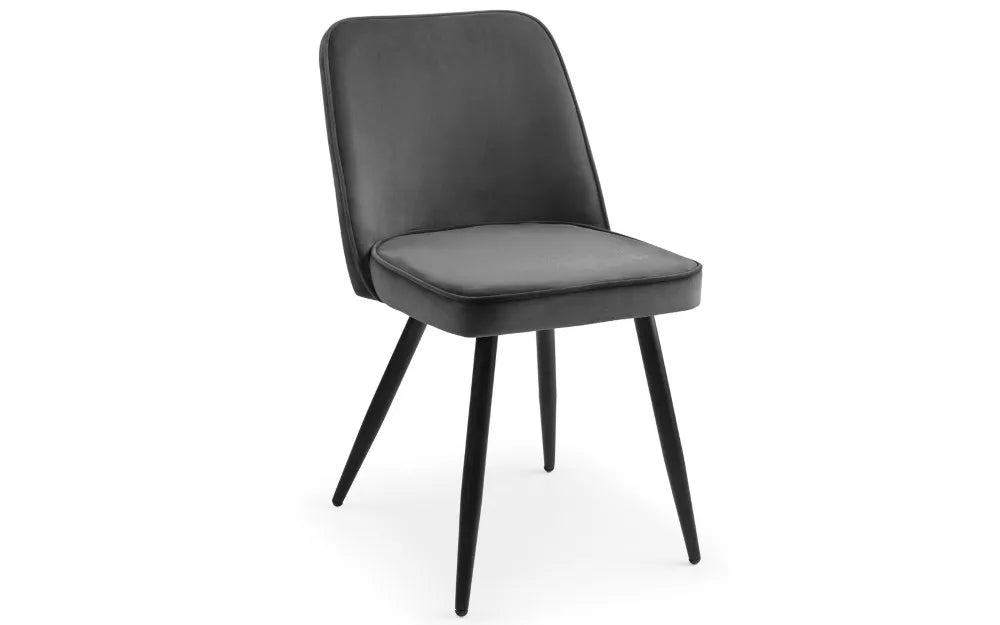 BURGESS DINING CHAIR - GREY Julian Bowen