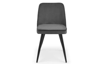 BURGESS DINING CHAIR - GREY Julian Bowen