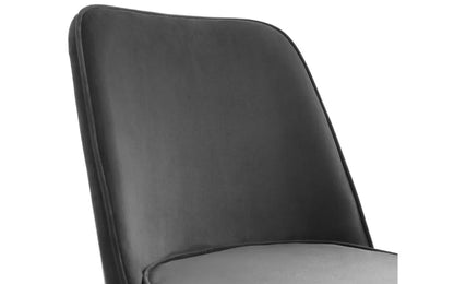 BURGESS DINING CHAIR - GREY Julian Bowen