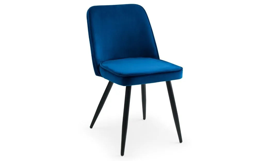 BURGESS DINING CHAIR - BLUE Julian Bowen