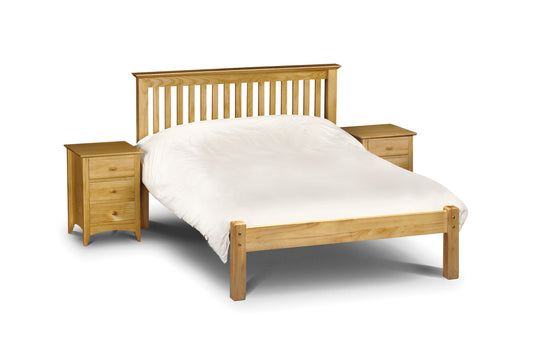 Barcelona Bed LFE Pine 135cm Double Julian Bowen