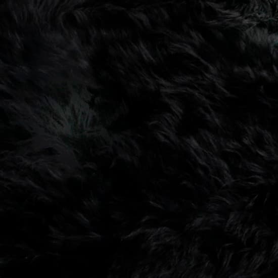 Black Sheepskin Rug XXL - Oakavia