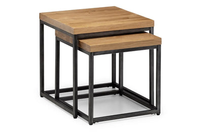 Brooklyn Oak Nesting Lamp Tables