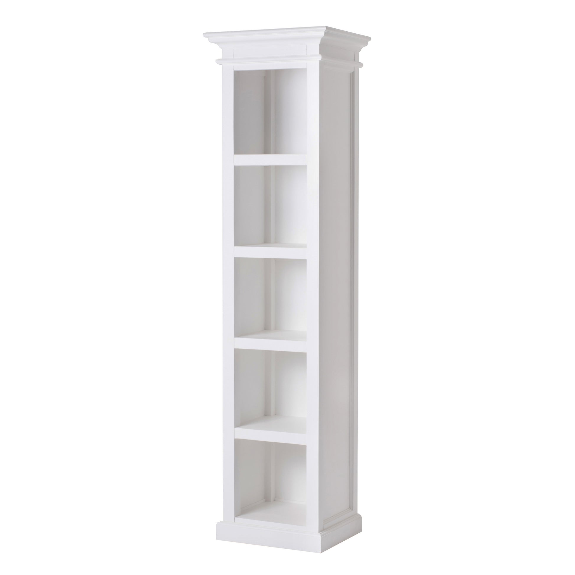 NovaSolo Halifax Classic White Bookshelf - Oakavia