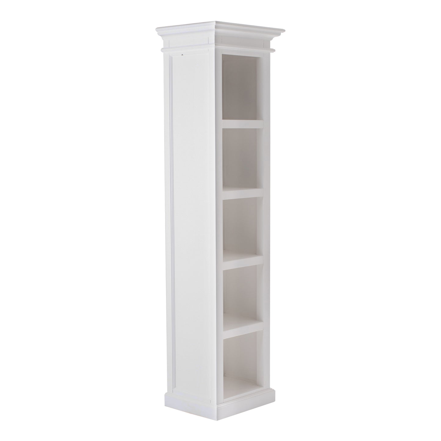 NovaSolo Halifax Classic White Bookshelf - Oakavia