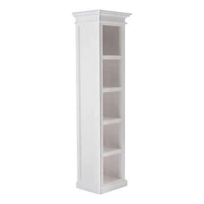 NovaSolo Halifax Classic White Bookshelf - Oakavia