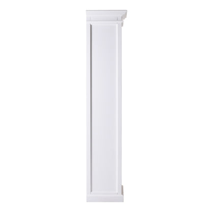 NovaSolo Halifax Classic White Bookshelf - Oakavia