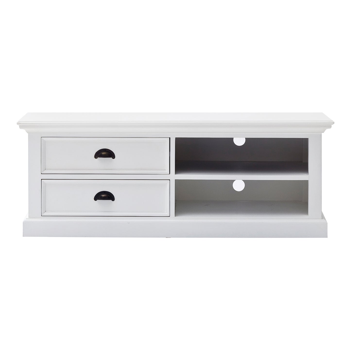 NovaSolo Halifax Mahogany Medium ETU with 2 Drawers - Oakavia