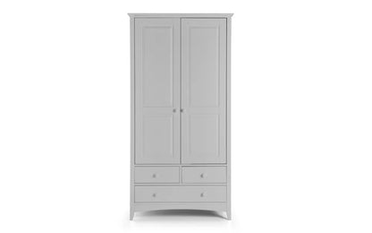 Cameo Combination Wardrobe - Dove Grey Julian Bowen