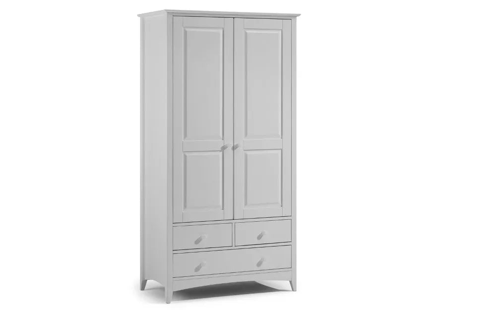 Cameo Combination Wardrobe - Dove Grey Julian Bowen