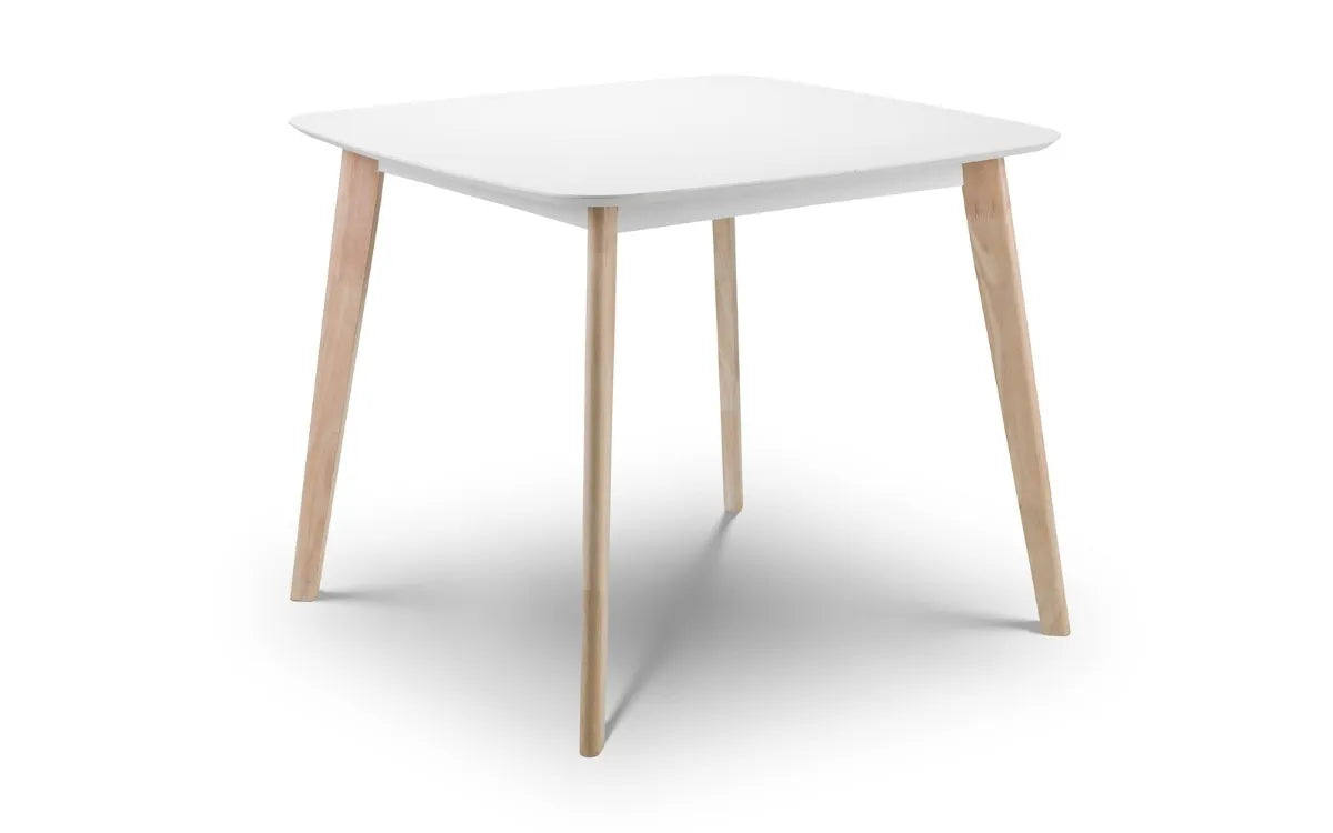 CASA SQUARE DINING TABLE WHITE Julian Bowen