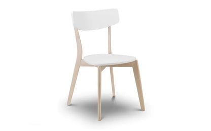 CASA DINING CHAIR WHITE Julian Bowen