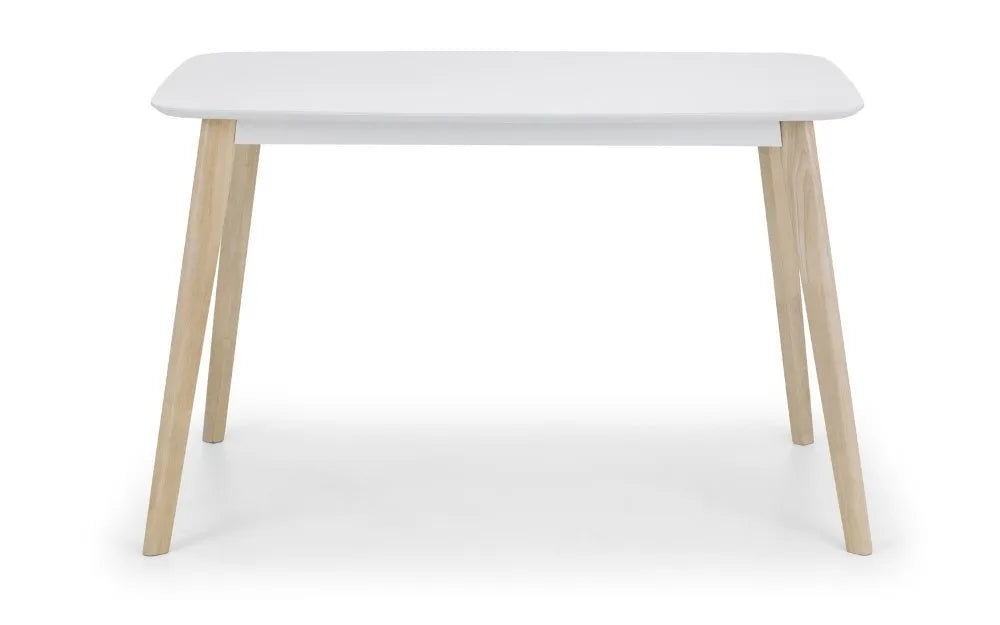 CASA RECTANGULAR DINING TABLE WHITE Julian Bowen