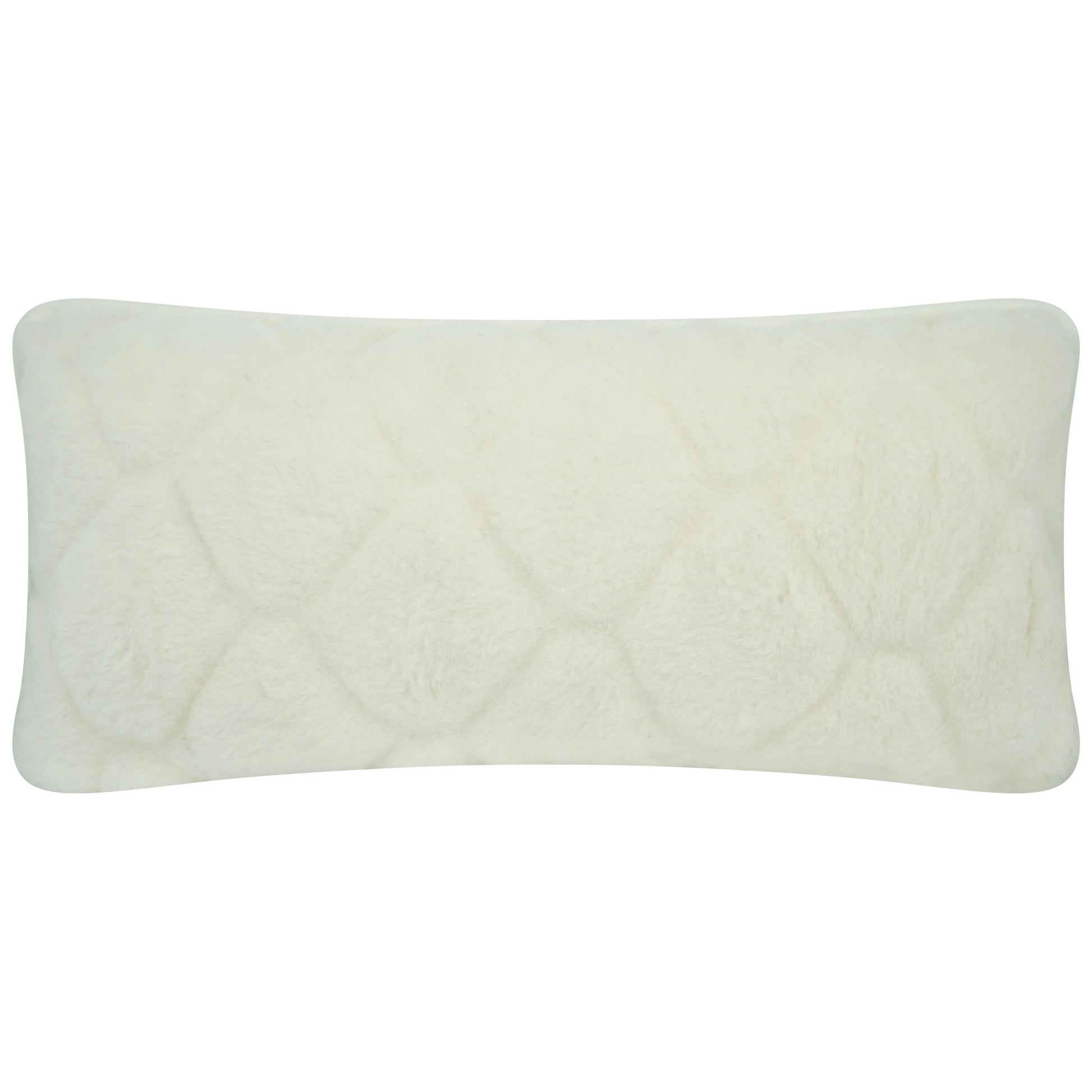 Cashmere Wool Pillow - Natural Shapes 40 x 80cm - Oakavia