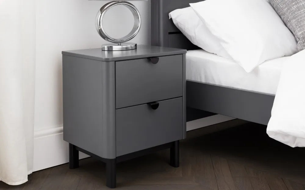 Chloe 2 Drawer Bedside Julian Bowen