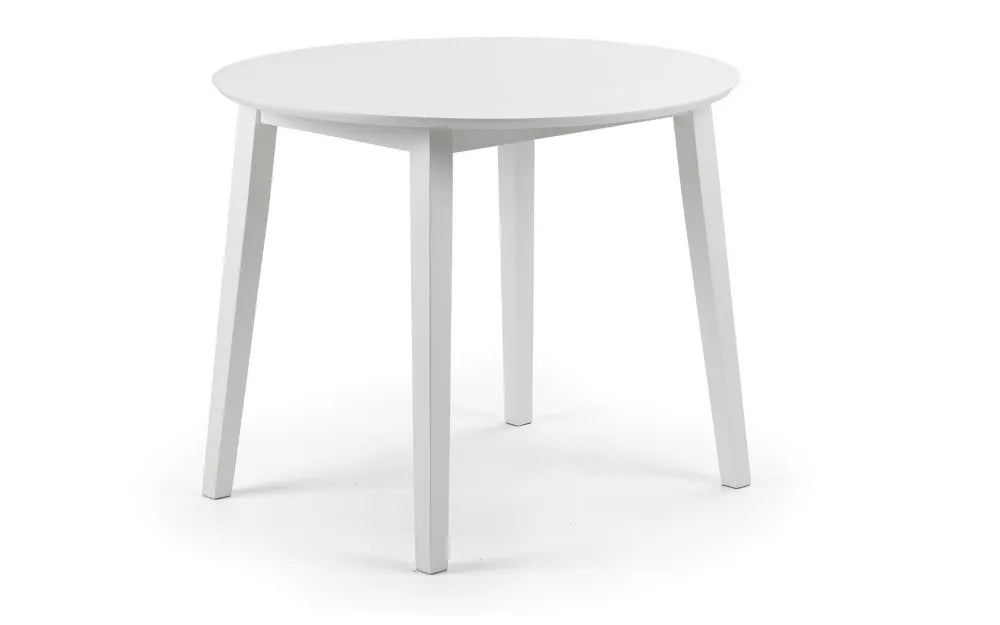 COAST WHITE DROPLEAF TABLE Julian Bowen