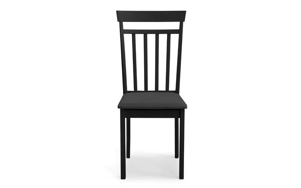 COAST BLACK DINING CHAIR Julian Bowen