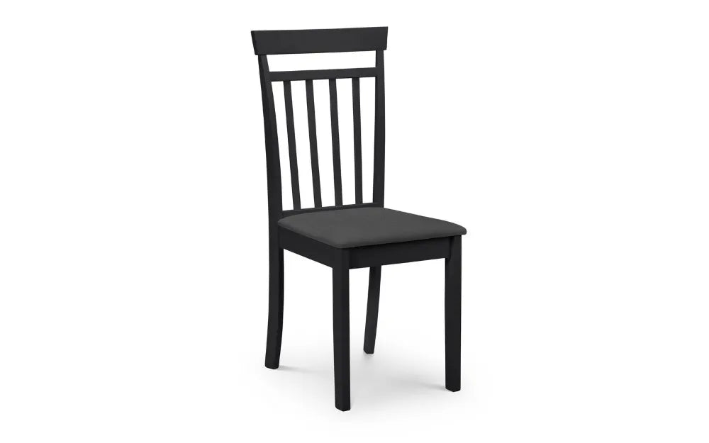 COAST BLACK DINING CHAIR Julian Bowen