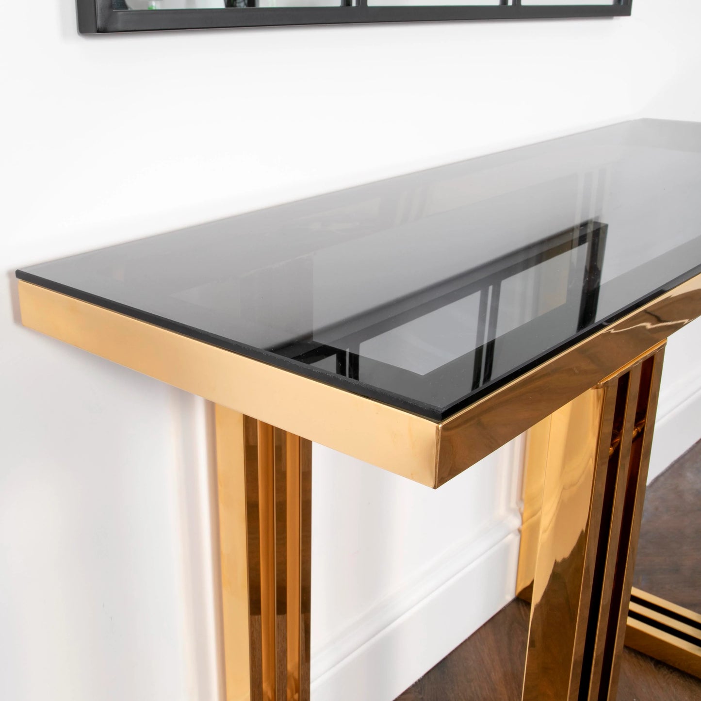 Zurich Gold Console Table - Oakavia