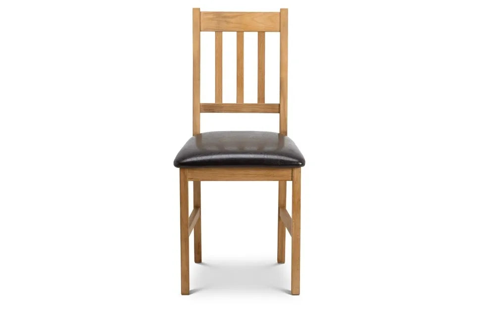 COXMOOR DINING CHAIR - OAK Julian Bowen