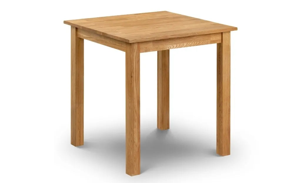 COXMOOR SQUARE DINING TABLE 75CM - OAK Julian Bowen