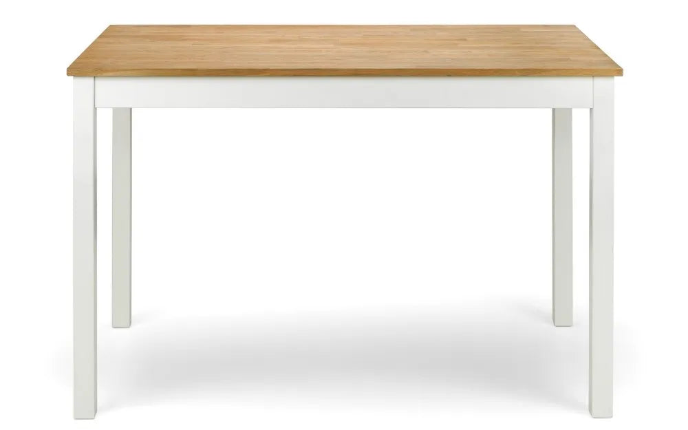 COXMOOR RECTANGULAR DINING TABLE - IVORY & OAK Julian Bowen