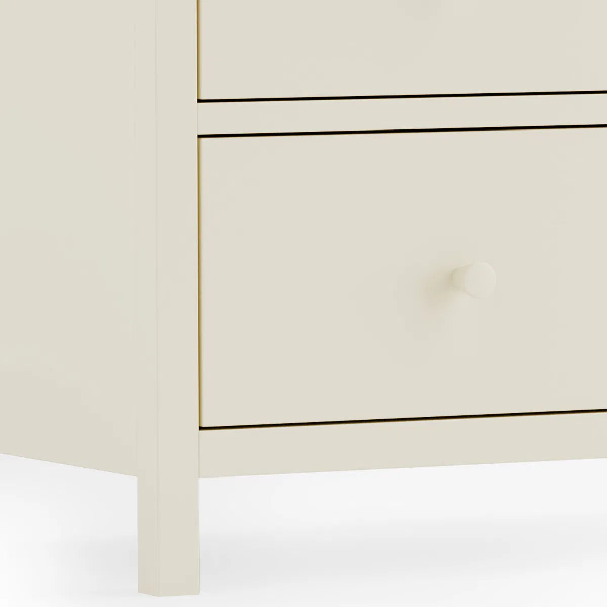 Coxmoor 3 Drawer Chest -  Ivory & Oak