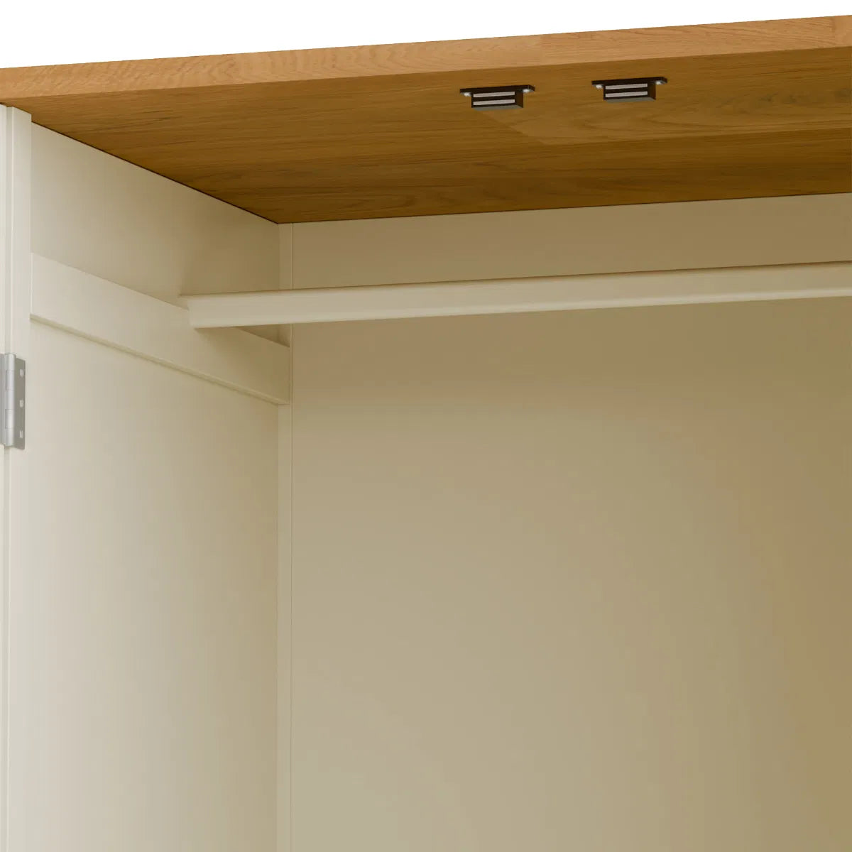 Coxmoor Wardrobe - Ivory & Oak