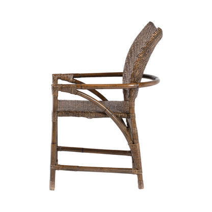 NovaSolo Wickerworks Countess Chair (Set of 2) - Oakavia