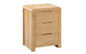 Curve 3 Drawer Bedside Julian Bowen